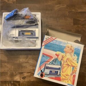 UNISEF  V-1 Companion Stereo Cassette Player Vintage 1980s NEW In Box